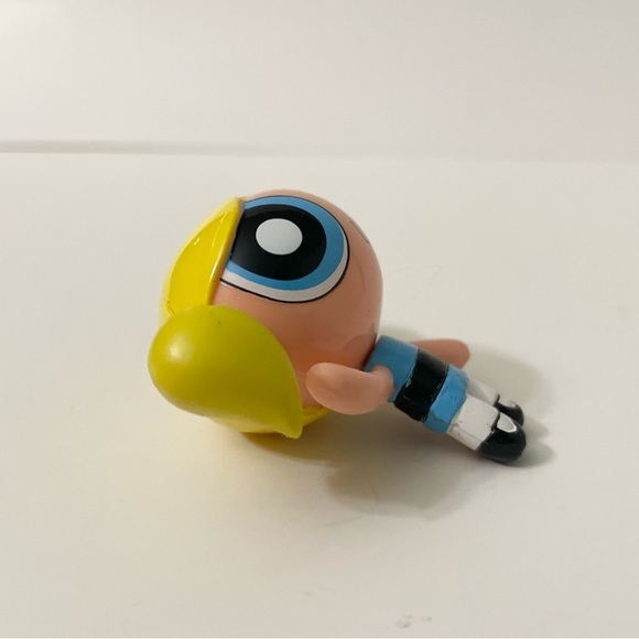 2001 Powerpuff Girls Anime Action Figure Bubbles Cartoon Network 2” Tall - Picture 6 of 10